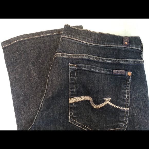 7 For All Mankind Denim - 7 For All Mankind Bootcut Jean, Sz 32